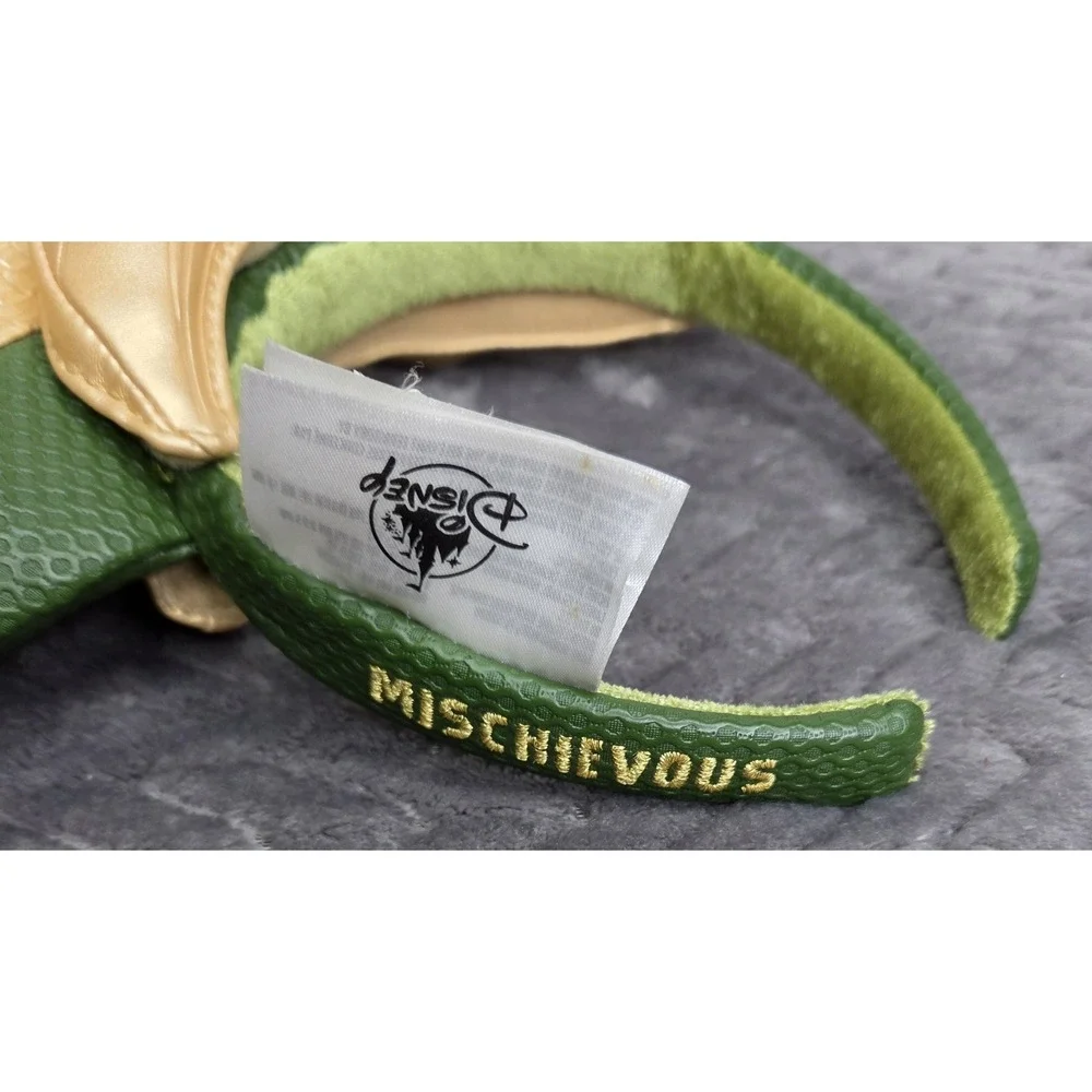 Disney Parks Marvel Loki Mickey Ears Headband One Size Excellent Condition